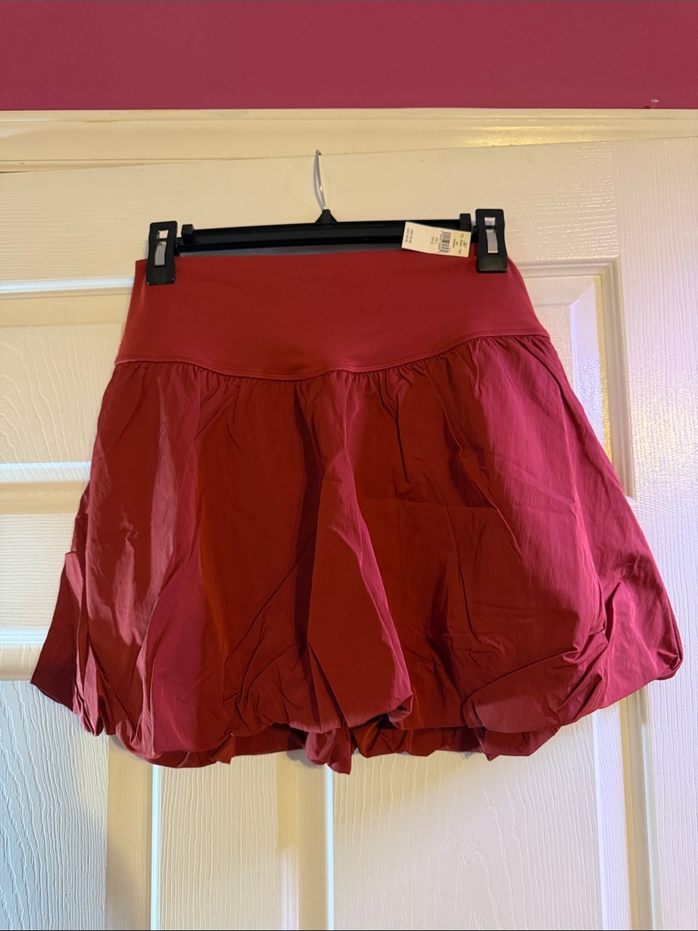 Offline by Aerie Red Bubble Hem Skort